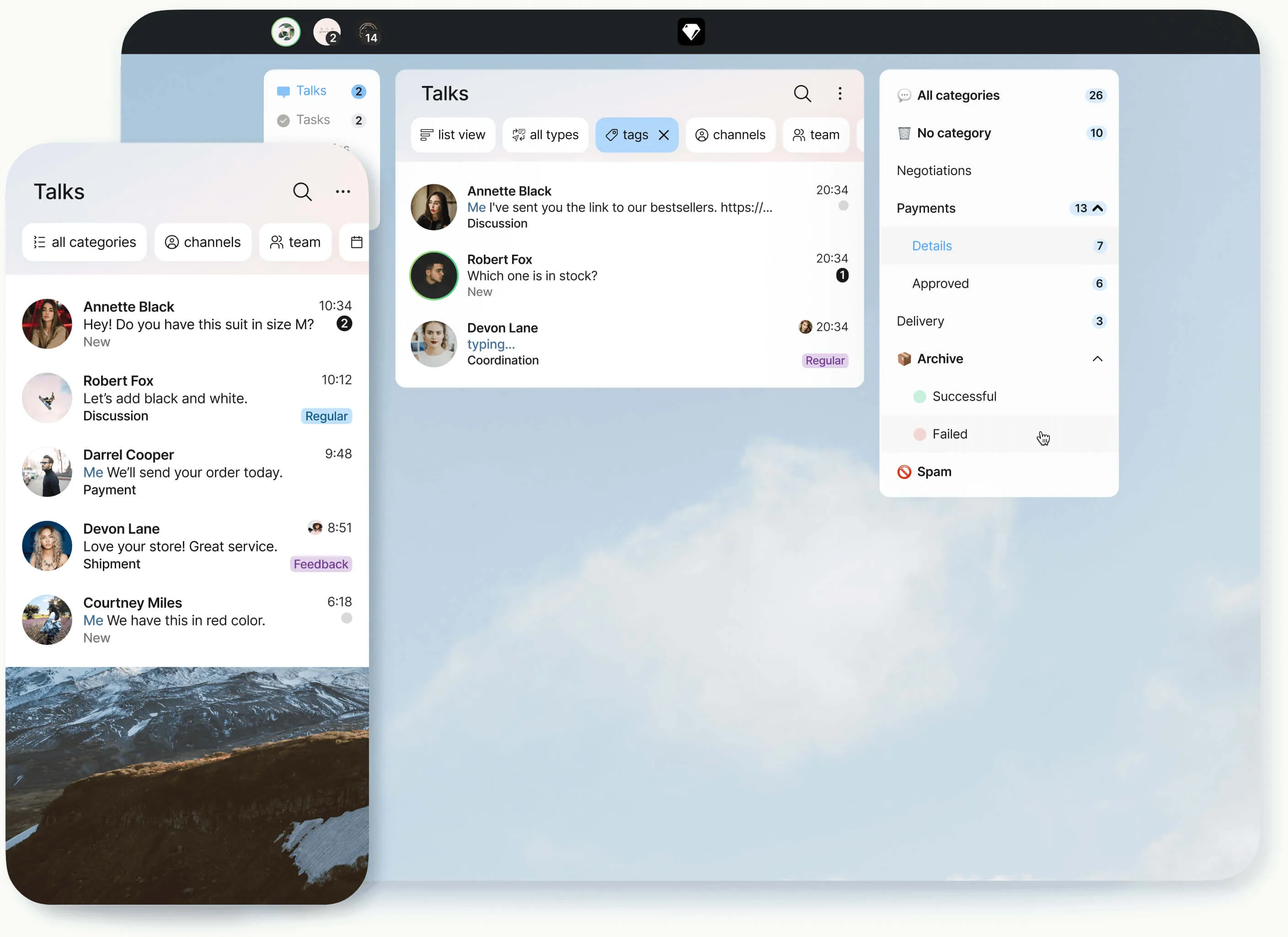 Interface image